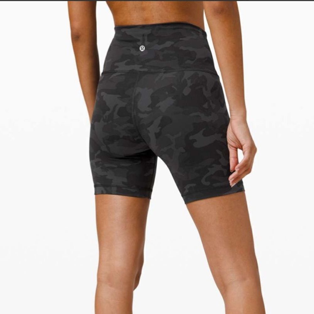 Lululemon Wunder Under Train Short 6” Incognito Camo